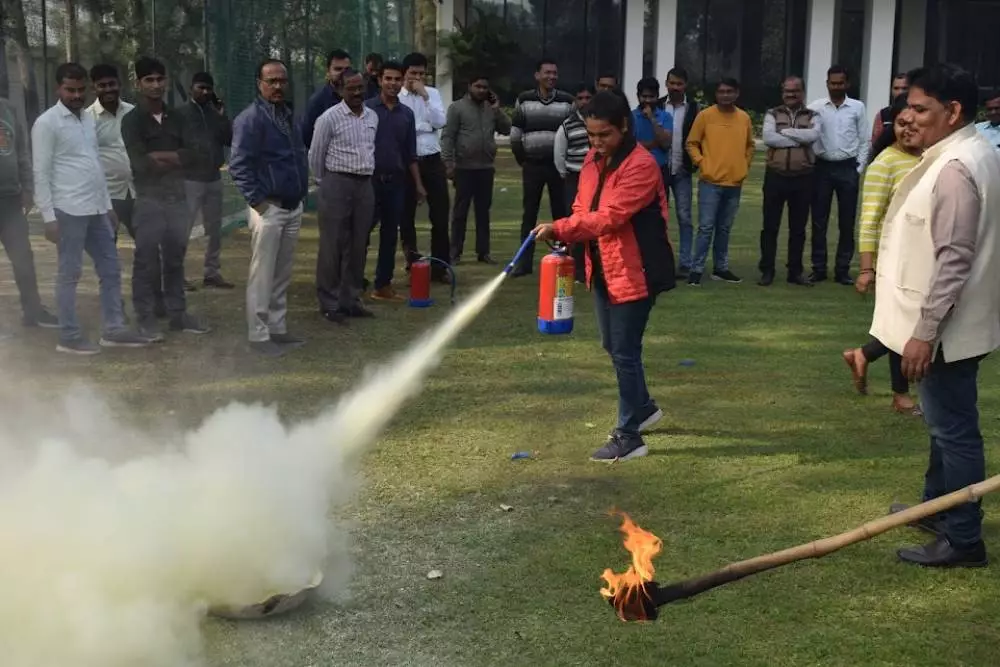 Fire Safety Training Session at HQ